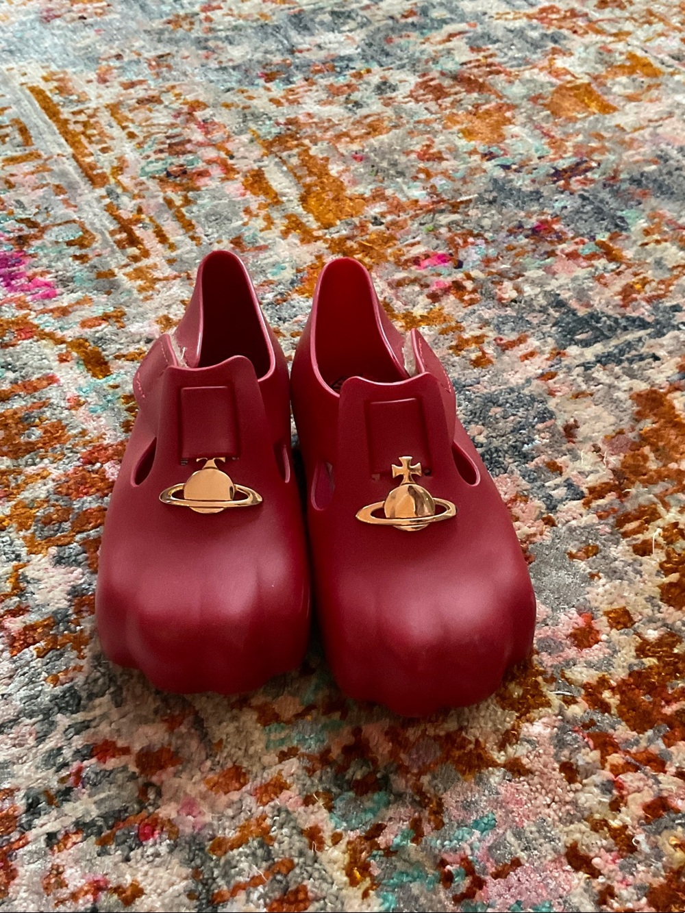 Vivienne Westwood Kids' Red Melissa shoes
